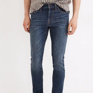 Madewell Men’s Skinny Fit COOLMAX Denim jeans (Wash: Leeward, Size W31/L32)